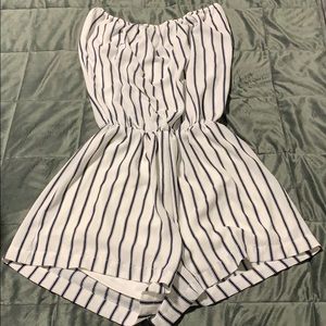 Striped Romper